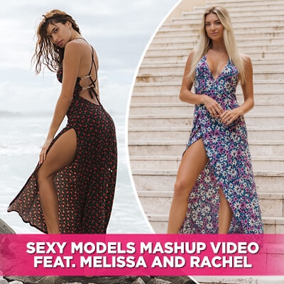 2 Models = 1 Sexy Model Mashup! Watch Melissa & Raychel's Dress Showdown Now